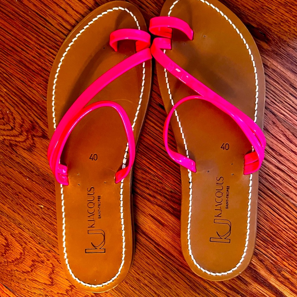 K Jacques pink sandals. Brand New, size 40.